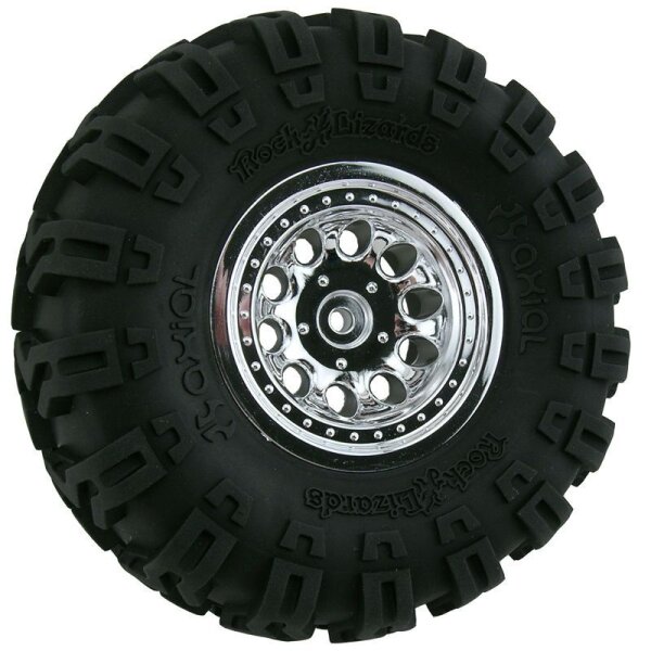 Revolver Chrome Crawler Wheels - Narrow