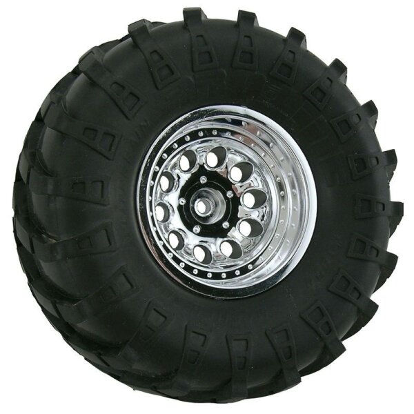 Revolver Chrome Crawler Wheels - Wide