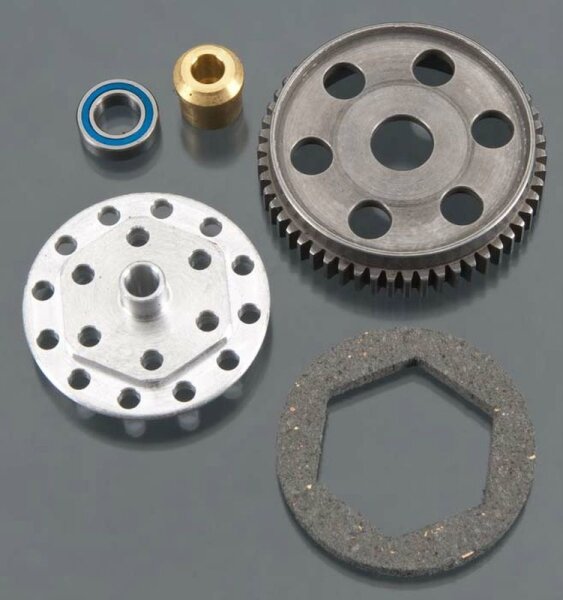 High perf.. Gen 3 slipper unit 54t Stahl spur .8mod.