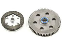 HP Slipper Kit 65T Stahl Spur/Backplate  Gen3