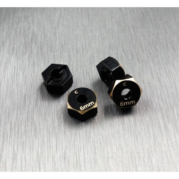 Messing Hex adapter (8mm)