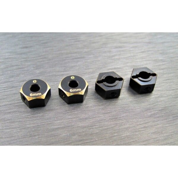 Messing Hex Adapter (6mm)