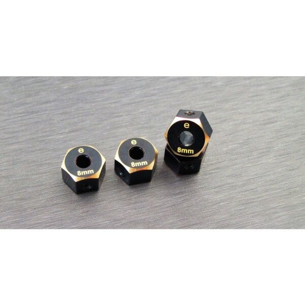 Messing Hex Adapter (8mm)