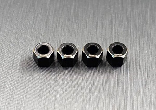 Sechskant-Radmitnehmer Messing 6mm (4)