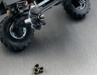 Sechskant-Radmitnehmer Messing 6mm (4)