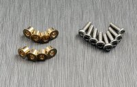 Knuckle & Link oben Messing (Lager-Set + 8 Schrauben)
