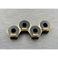 Messing Hex Adapter (6mm)
