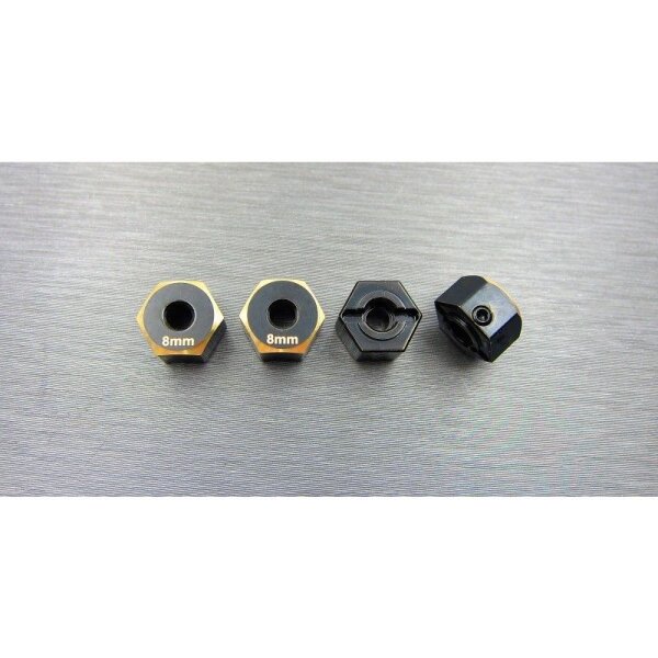 Messing Hex Adapter (8mm)