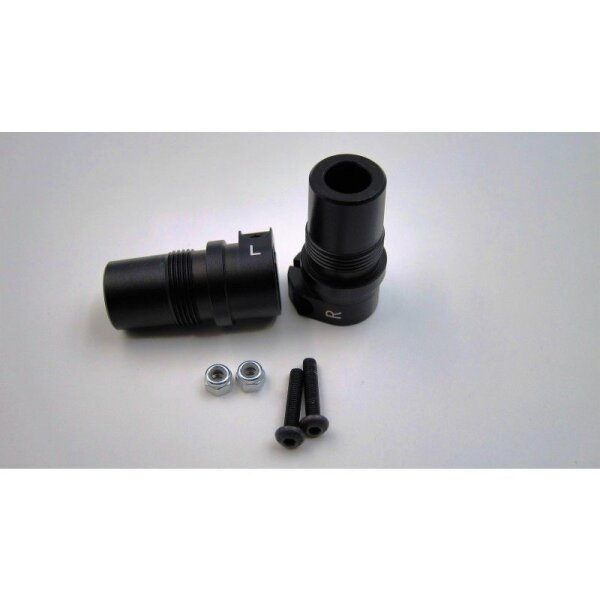 Alum. Lock out hinten schwarz
