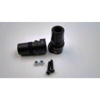 Alum. Lock out hinten schwarz