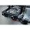 Alum. Bumper Befestigung Set hinten schwarz