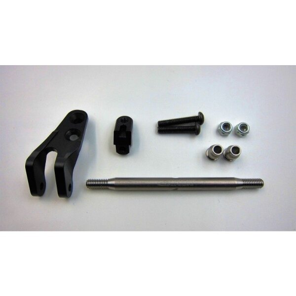Alum. 3 Link Set hinten schwarz