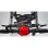 Alum. 3 Link Set hinten schwarz