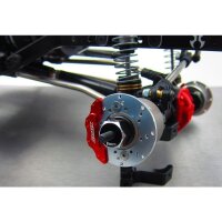 Alum. Hex Adapter (8mm) schwarz