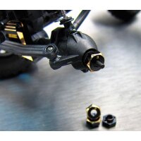 Sechskant-Radmitnehmer Messing 3mm (4)