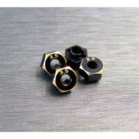Sechskant-Radmitnehmer Messing 3,5mm (4)