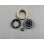 Alu & Messing Beadlock Felgen-Set (4) samt Zentral-Verschluß