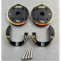 Messing Portalabdeckung Set 88g