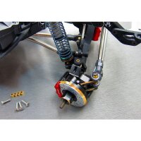 Messing Hülsen Set (inkl. 4 Schrauben)