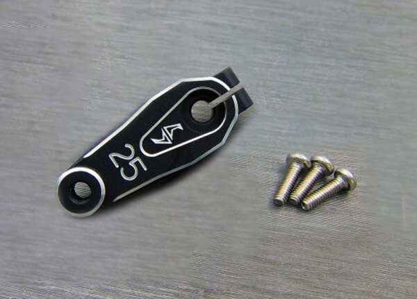 Servo Horn Futuba 25T schwarz