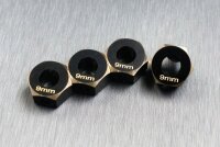 SCX-6 brass hex adaptar (9mm)
