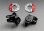 SCX-6 alum steering knuckle (7075 Alu) with outer 8x19x6 bea