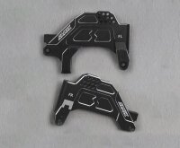 SCX-6 alum front shock plate one piece with panhard mount