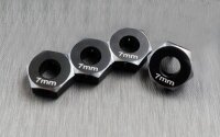 SCX-6 alum. hex adaptar (7mm)