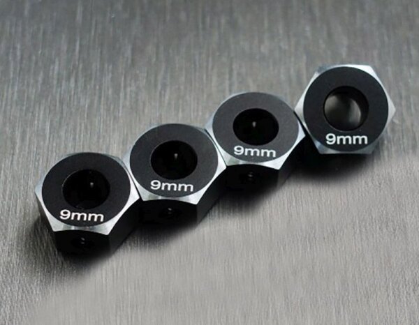 SCX-6 alum. hex adaptar (9mm)