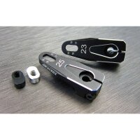 Aluminium Servo Horn  25T einstellbar schwarz