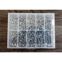 Edelstahl M3 Zylinderkopf Schrauben Set 350Stk.