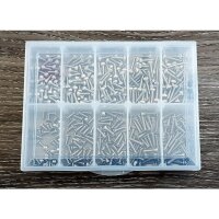 Edelstahl M2.5 Schrauben Set 350Stk.