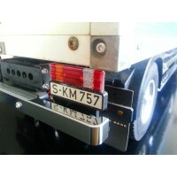 Aluminium Bumper Set hinten chrome