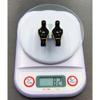 Messing Lenkhebel V2 l/r schwarz
