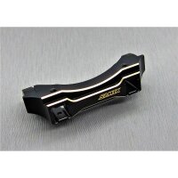 Messing vorn Bumper BefestigungsSet schwarz