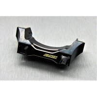 Messing Bumper hinten BefestigungsSet schwarz