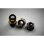Messing Hex Adapter 8mm schwarz