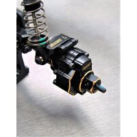 Messing Radträger hinten schwarz