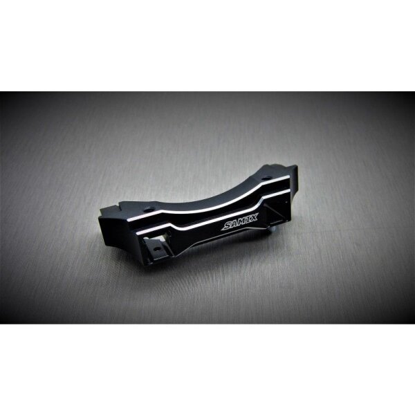 Aluminium Bumper Befestigungs Set vorn schwarz