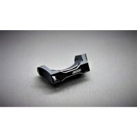 Aluminium Bumper Befestigungs Set hinten schwarz