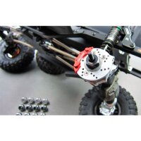Aluminium Hex Adapter 6mm schwarz