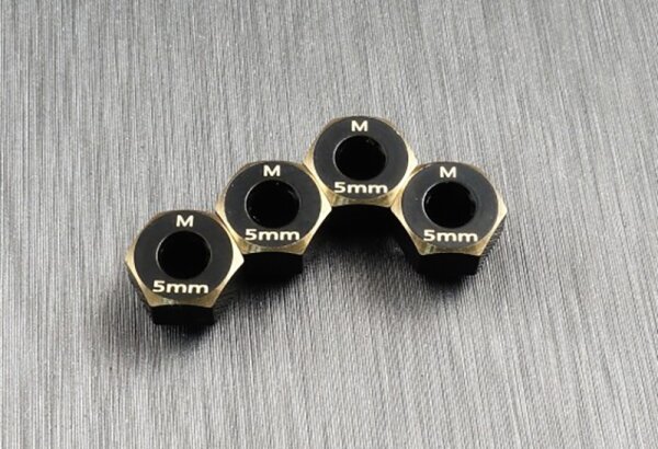 Sechskant Radmitnehmer Messing 5mm (4)