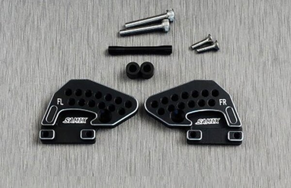 Dämpfer-Platten Set schwarz vorne