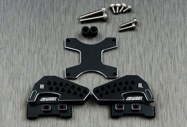 Alu Dämpferplatten-Set hinten (1)