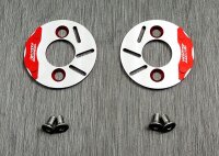 Bremsscheiben mit Sattel Set (für SAMIX Lenkhebel)