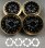 Alu & Messing Beadlock Felgen Set mit Offset (4)