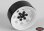 6 Lug Wagon 1.9 Steel Stamped Beadlock Wheels (White)