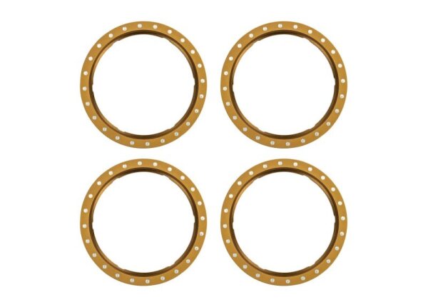 Pro Scale Beadlock Ringe Aluminium bronze (4)