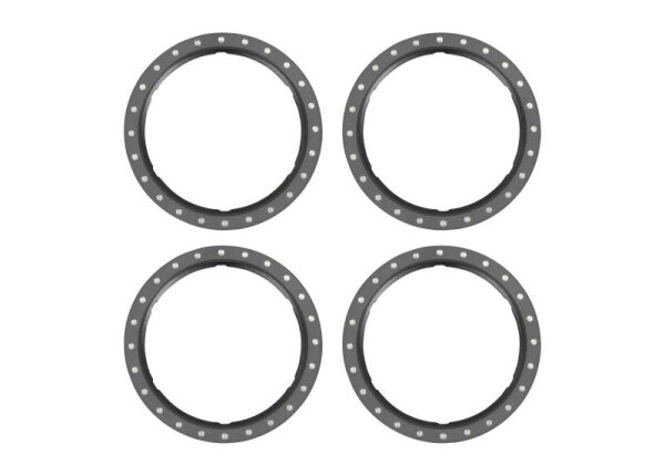 Pro Scale Beadlock Ringe Aluminium grau (4)