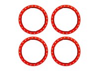 Pro Scale Beadlock Ringe Aluminium rot (4)